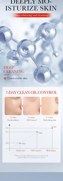 Kojic Acid Skin Care Facial Wash Mild Oil Control Deep Cleaning Moisturizing Cleansing Nonirritating Face Cleanser Face Wash