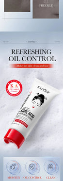 Kojic Acid Skin Care Facial Wash Mild Oil Control Deep Cleaning Moisturizing Cleansing Nonirritating Face Cleanser Face Wash