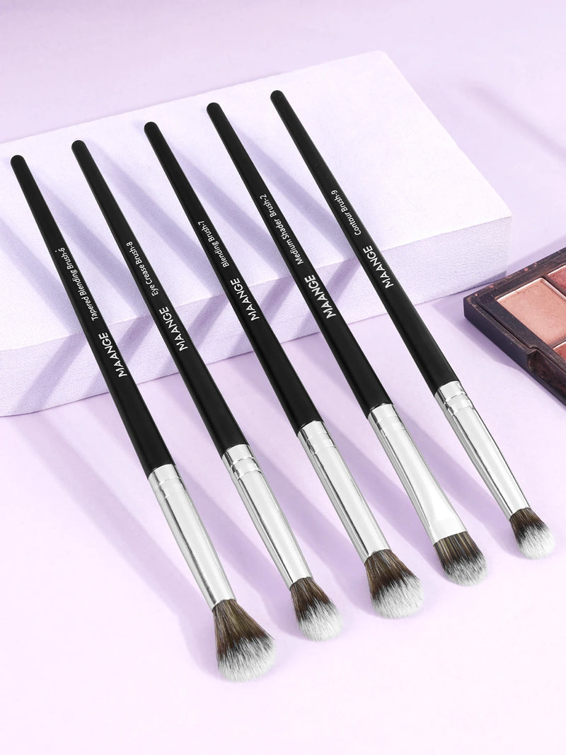 MAANGE 5PCS Detail Makeup Brushes Kit Concealer Brush Eyeshadow Soft Bristles Shader Brush Facial Cosmetic Beauty Makeup Tools