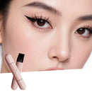 Sello delineador de ojos giratorio integrado, negro, marrón, doble punta, plantilla de ala de delineador de ojos DIY, resistente al agua, a prueba de manchas, bolígrafo líquido de ropa larga